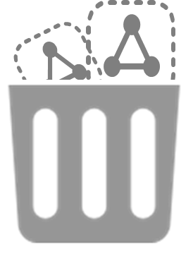 disposable infrastructure icon