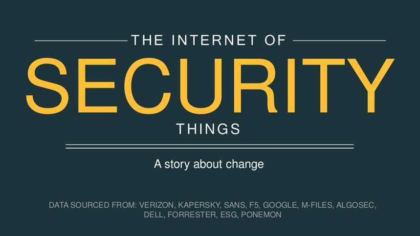 The Internet of Security Things